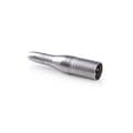 Miniatyrbild 1 av 9: XLR Adapter | XLR 3-stifts hane | 6.35 mm Hona | Nickelplaterad | Rak | Metall | Silver | 10 st. | Låda