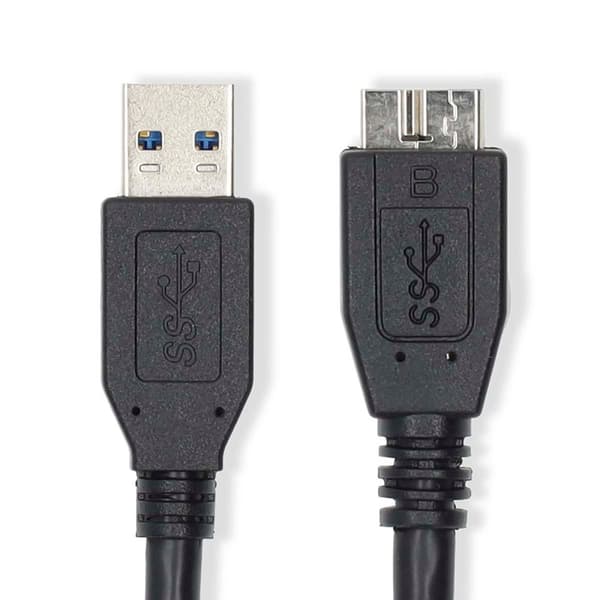 USB-kabel | USB 3.2 Gen 1 | USB-A Hane | USB Micro-B Hane | 5 Gbps | Nickelplaterad | 1.00 m | Rund | PVC | Blå | Label