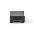 Miniatyrbild 3 av 5: USB-C™ Adapter | USB 3.2 Gen 1 | USB-C™ Hane | USB-A Hona | 5 Gbps | OTG | Rund | Nickelplaterad | Svart | Låda
