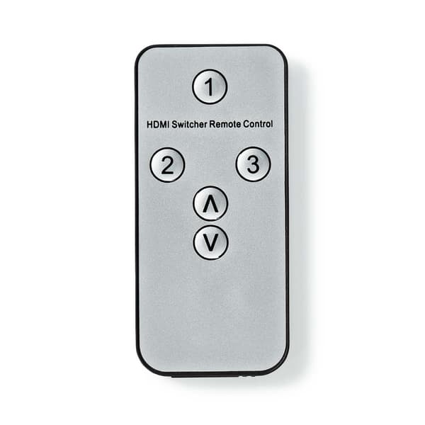 HDMI ™ Switch | 3-Port port(s) | 3x HDMI™ Ingång | HDMI™ utgång | 8K@60Hz | 45 Gbps | Fjärrstyrd | Aluminium | Antracit