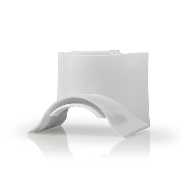 Kabel Management | Kanal | I hjørnet | 1 stk. | PVC | Hvid