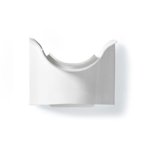 Kabel Management | Kanal | I hjørnet | 1 stk. | PVC | Hvid