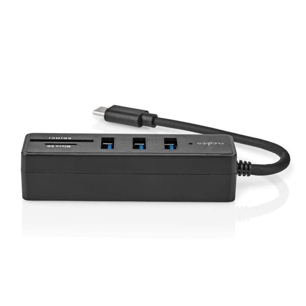USB-hubb | 1x USB-C™ | 3x USB A hona | 5-Port port(s) | USB 3.2 Gen 1 | USB ström | 5 Gbps | SD & MicroSD