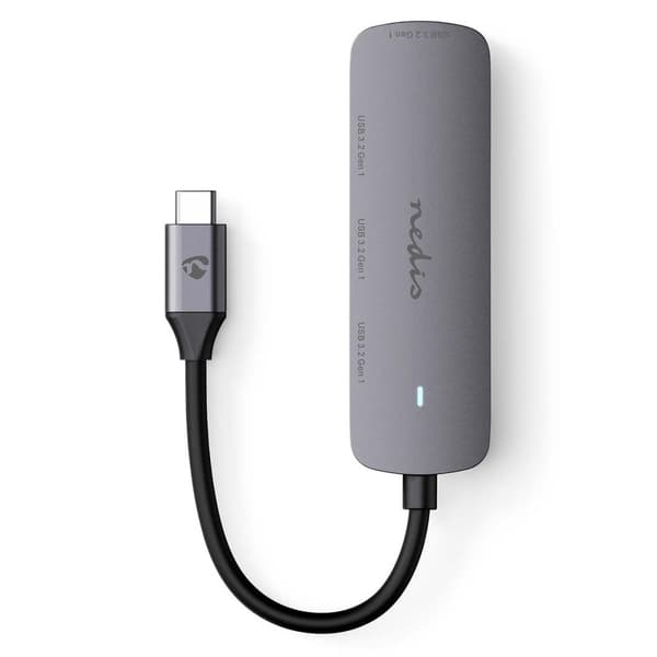 USB-hubb | 1x USB-C™ | 4x USB A Female | 4-Port port(s) | USB 3.2 Gen 1 | USB ström | 5 Gbps