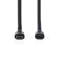 Pikkukuva 2 / 3: USB kaapeli | USB 3.2 Gen 1 | USB-C™ Uros | USB-C™ Naaras | 4K@60Hz | 5 Gbps | Niklattu | 2.00 m | Pyöreä | PVC | Musta | Laatikko