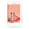 Miniatyrbilde 3 av 3: Strømkabel | Euro Hann | IEC-320-C7 | Rett | Rett | Nikkel belagt | 5.00 m | Rund | PVC | Sort | Boks