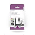 Miniatyrbild 7 av 7: USB-kabel | USB 2.0 | USB-C™ Hane | USB-C™ Hane | 60 W | 480 Mbps | Nickelplaterad | 1.50 m | Rund | Silikon | Svart | Låda