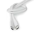 Miniatyrbild 6 av 7: USB-kabel | USB 2.0 | USB-C™ Hane | USB-C™ Hane | 60 W | 480 Mbps | Nickelplaterad | 1.50 m | Rund | Silikon | Vit | Låda