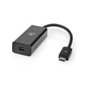Miniatyrbillede 3 af 4: USB-C™ Adapter | USB 3.2 Gen 1 | USB-C™ Han | Mini DisplayPort Hunstik | 8K@60Hz | 0.20 m | Runde | Nikkelplateret | PVC | Sort | Box