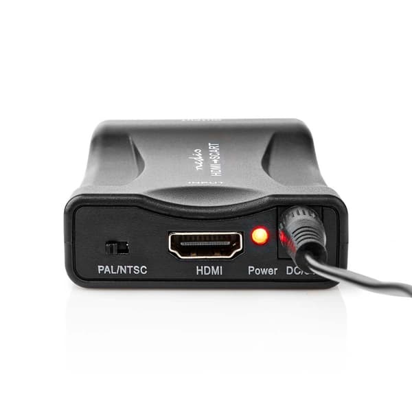 HDMI ™ Omvandlare | HDMI™ ingång | SCART Hona | Envägs | 1080p | 1.2 Gbps | ABS | Svart