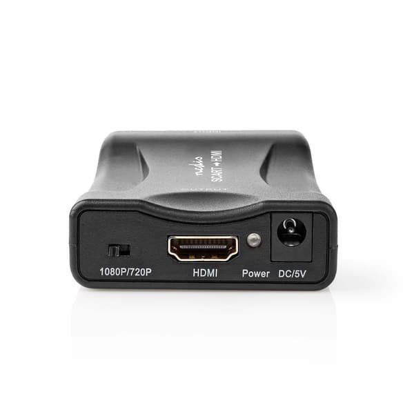 HDMI ™ Converter | SCART Hunn | HDMI™ Utgang | 1-veis | 1080p | 1.2 Gbps | ABS | Sort
