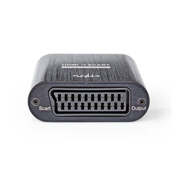 HDMI ™ Converter | HDMI™ Input | SCART Hun | 1-vejs | 480i | 18 Gbps | Metal | Antracit