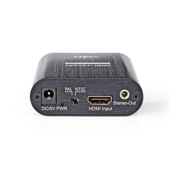 HDMI ™ Converter | HDMI™ Input | SCART Hun | 1-vejs | 480i | 18 Gbps | Metal | Antracit