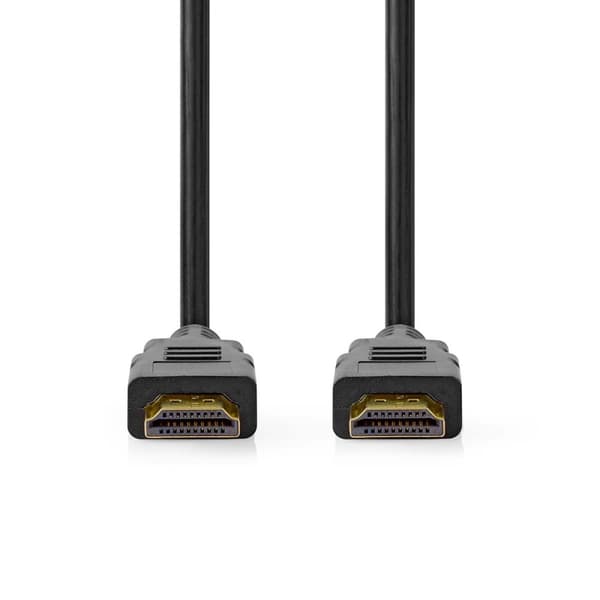 Ultra High Speed ​​HDMI ™ Cable | HDMI ™ -kontakt | HDMI ™ -kontakt | 8K@60Hz | 48 Gbps | 5.00 m | Rund | 6.7 mm | Sort | Boks
