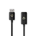 Miniatyrbild 1 av 3: Displayport-adapter | DisplayPort Hane | HDMI™ Utgång | 8K@30Hz | Nickelplaterad | Rak | 0.20 m | Rund | TPE | PVC | Svart | Kuvert