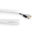 Miniatyrbillede 2 af 3: Kabel Management | Ærme | 1 stk. | Maksimal tykkelse på kabel: 15 mm | Nylon | Hvid