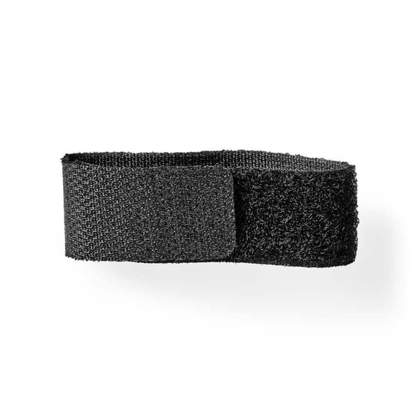 Kabelhantering | Krok och ögla | Låst | 6 st. | Nylon | Svart