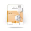 Miniatyrbillede 9 af 9: Kabel Management | Kabelklips | Klik og Go | 4 stk. | Antal slots: 3 Pladser | Maksimal tykkelse på kabel: 5.3 mm | TPE | Hvid