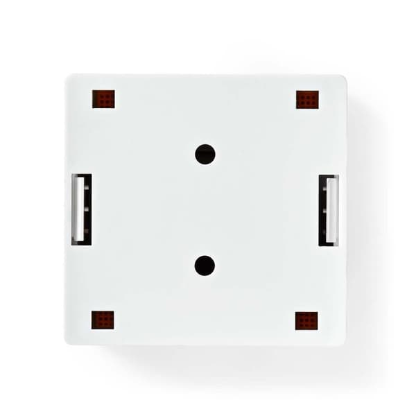 Nettverksveggboks | På veggen | 2-Port port(s) | STP CAT6 | Rett | Hunn | Gull belagt | PVC | Hvit | Konvolutt