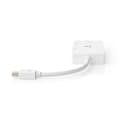 Miniatyrbild 5 av 8: Displayport-adapter | Mini DisplayPort Hane | DVI-D 24+1-Pin Hona / HDMI™ Hona / VGA hona 15p | 4K@60Hz | Nickelplaterad | Omkopplingsbar | 0.20 m | R