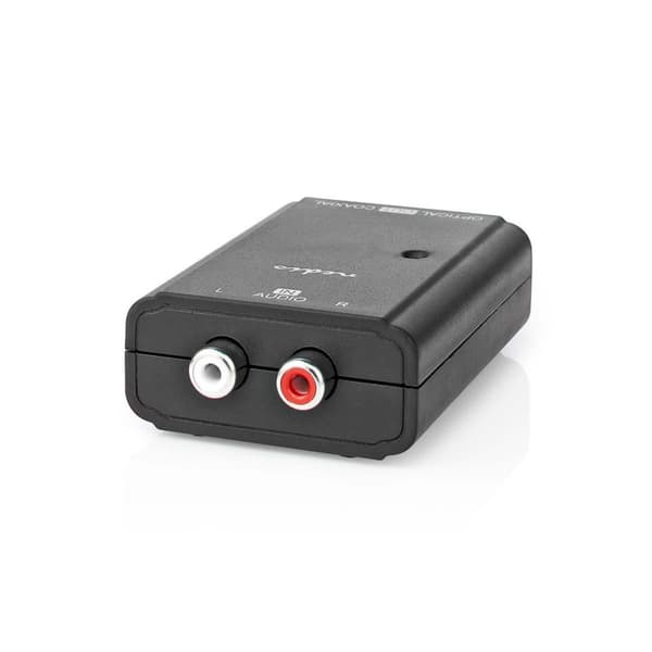 Digitaalinen Audiomuunnin | Yksisuuntainen | Tuloliitäntä: 2x RCA Naaras | Lähtöliitäntä: 1x S/PDIF (RCA) naaras / 1x TosLink naaras | ARC | Ohjekirja