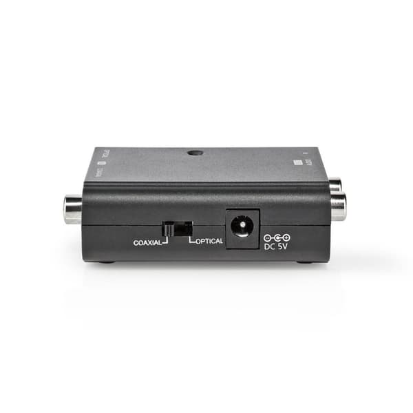 Digitaalinen Audiomuunnin | Kaksisuuntainen | Tuloliitäntä: 1x S/PDIF (RCA) naaras / 1x TosLink naaras | Lähtöliitäntä: 2x RCA Naaras | ARC | Ohjekirj