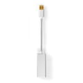 Miniatyrbild 1 av 6: USB-nätverkskort | USB 3.2 Gen 1 | 1 Gbps | USB-A Hane | RJ45 Hona | 0.20 m | Rund | Guldplaterad | Bar koppar | Silver | Kartong med täckt fönster
