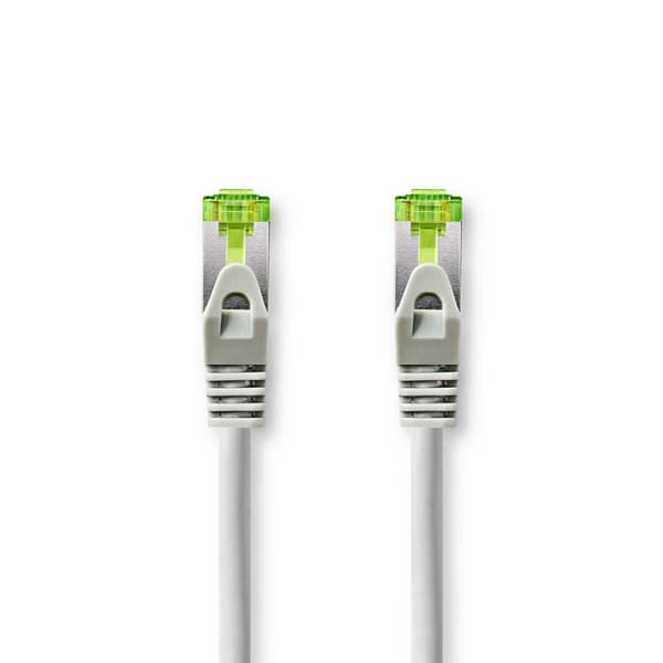 CAT7 netværkskabel | S/FTP | RJ45 Han | RJ45 Han | 10.0 m | Snagless | Runde | LSZH | Grå | Box