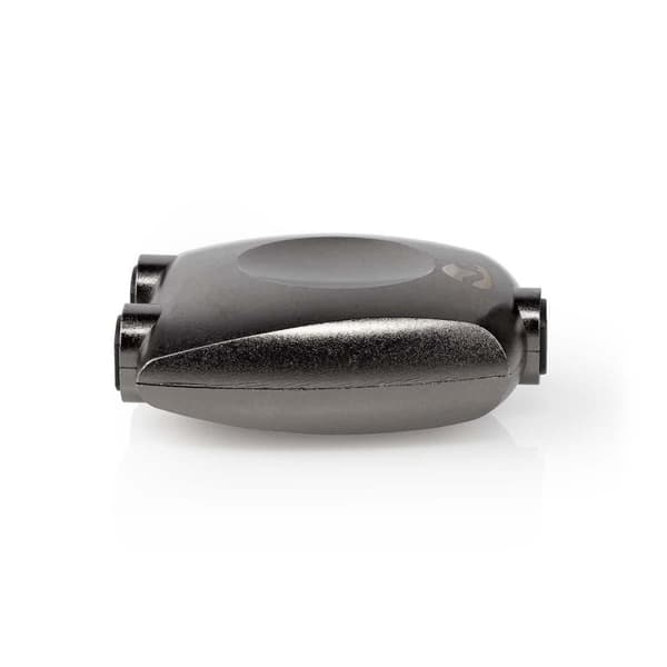 TosLink Adapter | TosLink Hona | 2x TosLink Hona | Splitter | Aluminium | Grått Med Metall | 1 st. | Låda