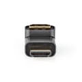 Miniatyrbild 2 av 9: HDMI™ Adapter | HDMI™ Hane / HDMI™ Kontakt | HDMI™ Hona / HDMI™ Utgång | Guldplaterad | Vinklat 270° | Aluminium | Grått Med Metall | 1 st. | Kartong