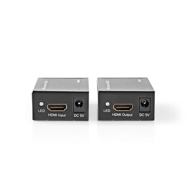HDMI ™ Extender | Over Cat6 | Opp til 60.0 m | 1080p | 1.65 Gbps | Metall | Antrasitt