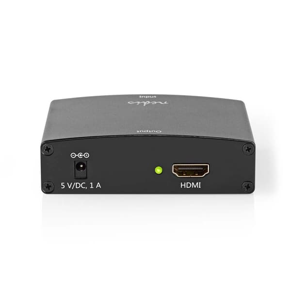 HDMI ™ Omvandlare | VGA Female / 2x RCA Hona | HDMI™ utgång | Envägs | 1080p | 1.65 Gbps | Aluminium | Antracit