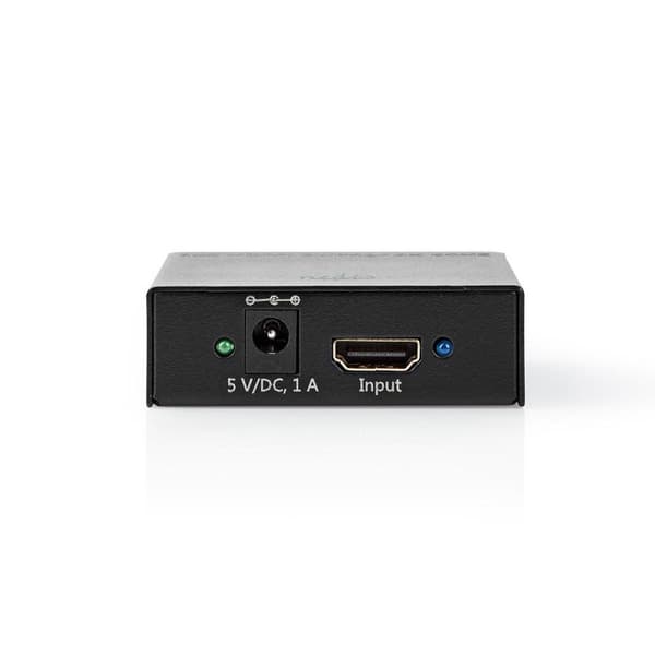 HDMI ™ Splitter | 2-Port port(s) | HDMI™ ingång | 2x HDMI™ utgång | 4K@60Hz | 18 Gbps | Metall | Antracit