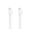 Miniatyrbillede 1 af 4: Mini DisplayPort kabel | DisplayPort 1.4 | Mini DisplayPort han | Mini DisplayPort han | 48 Gbps | Nikkelplateret | 2.00 m | Runde | PVC | Hvid | Blis