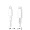 Miniatyrbillede 1 af 4: Lightning Kabel | USB 2.0 | Apple Lightning 8-pin | USB-C™ Han | 480 Mbps | Nikkelplateret | 2.00 m | Runde | PVC | Hvid | Box