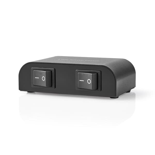 Högtalar kontrollboxen | 2-Port port(s) | Terminalskruvar | Högtalarimpedans: 4-16 Ohm | Maxlast per Kanal: 150 W | Aluminium | Svart
