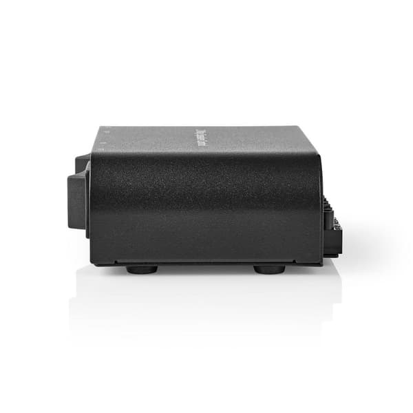 Högtalar kontrollboxen | 2-Port port(s) | Terminalskruvar | Högtalarimpedans: 4-16 Ohm | Maxlast per Kanal: 150 W | Aluminium | Svart