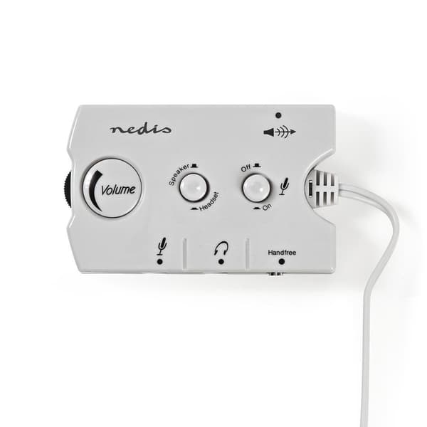 Audio switch | Anslutningsingång: 2x 3,5 mm Hane | Anslutningsutgång: 3x 3,5 mm hona + 2,5 mm hona | Funktionskontroll: Instruktionsbok | Antal knappa