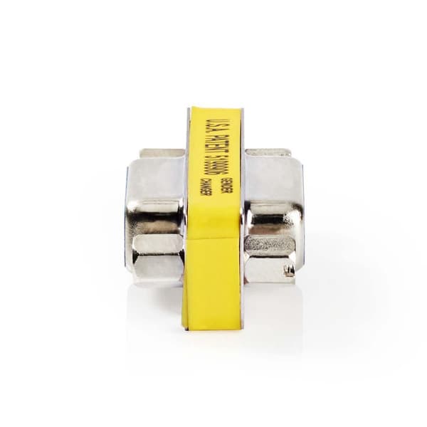 VGA-adapter | VGA Hun | VGA Hun | Nikkelplateret | Lige | Metal | Metal | Plastikpose
