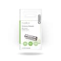 Miniatyrbillede 5 af 5: BNC-adapter | BNC Hun | BNC Hun | Nikkelplateret | 50 Ohm | Lige | Metal | Sølv | 10 stk. | Konvolut