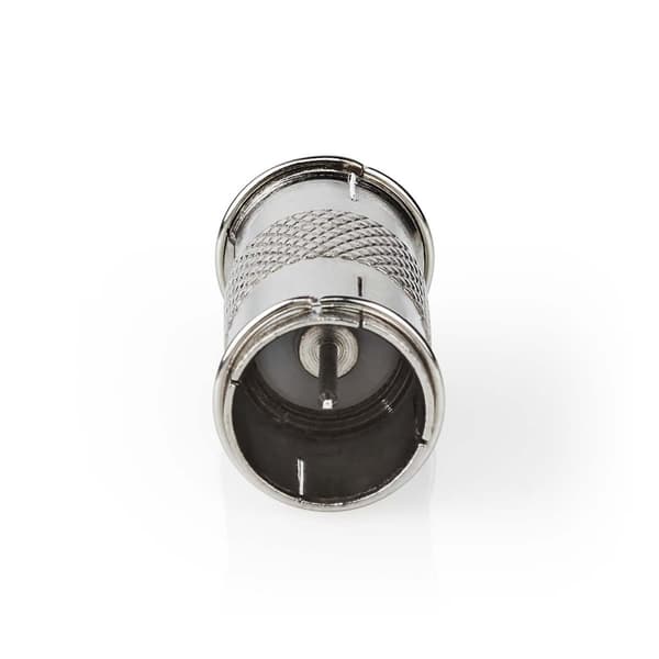 Satellit & Antenne adapter | F Han Quick | F Han Quick | Nikkelplateret | 75 Ohm | Lige | Metal | Sølv | 10 stk. | Konvolut