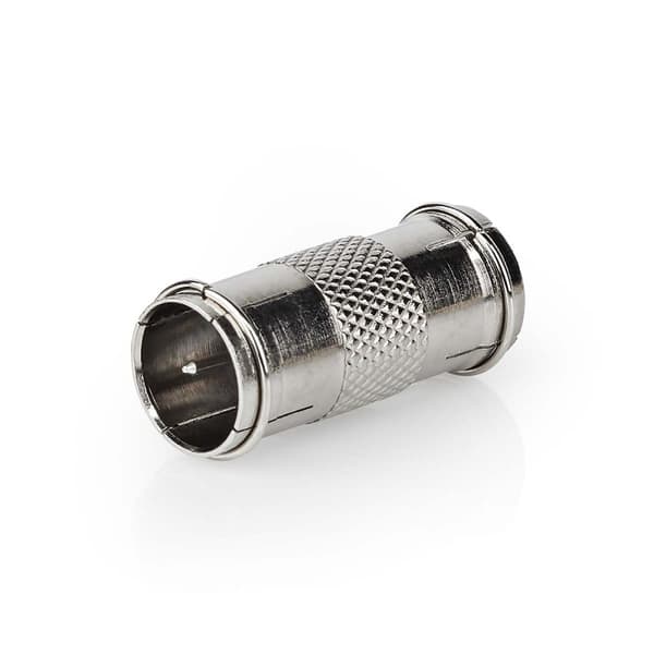 Satellit & Antenne adapter | F Han Quick | F Han Quick | Nikkelplateret | 75 Ohm | Lige | Metal | Sølv | 10 stk. | Konvolut