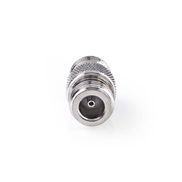 Satellite & Antenne Adapter | N Hun | N Hun | Nikkel belagt | 75 Ohm | Rett | Metall | Sølv | 10 stk. | Konvolutt