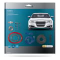 Pikkukuva 2 / 2: Auto Audio Liitäntäsarja | 800 W | Kullattu | Blister