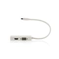 Miniatyrbillede 3 af 4: Mini DisplayPort kabel | DisplayPort 1.2 | Mini DisplayPort han | DVI-D 24+1-Pins Hun / HDMI™ Input / VGA Hun | 21.6 Gbps | Nikkelplateret | 0.20 m |