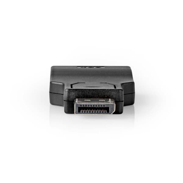 Displayport-adapter | DisplayPort Han | VGA Hun 15p | 1080p | Nikkel belagt | Rett | Rund | ABS | ABS | Sort | Boks