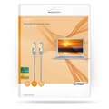 Miniatyrbilde 3 av 3: CAT5e nettverkskabel | SF/UTP | RJ45 Han | RJ45 Han | 10.0 m | Rund | PVC | Grå | Boks