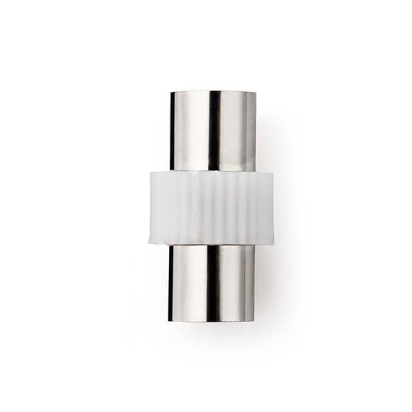 Satellit & Antenne adapter | IEC (Coax) Han | IEC (Coax) Han | Nikkelplateret | 75 Ohm | Lige | Metal / Plastik | Hvid | 1 stk. | Box