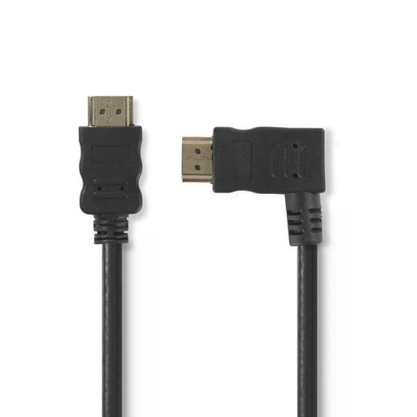 High Speed HDMI ™ kabel med Ethernet | HDMI™ Kontakt | HDMI™ Kontakt | 4K@30Hz | 10.2 Gbps | 1.50 m | Rund | PVC | Svart | Blister
