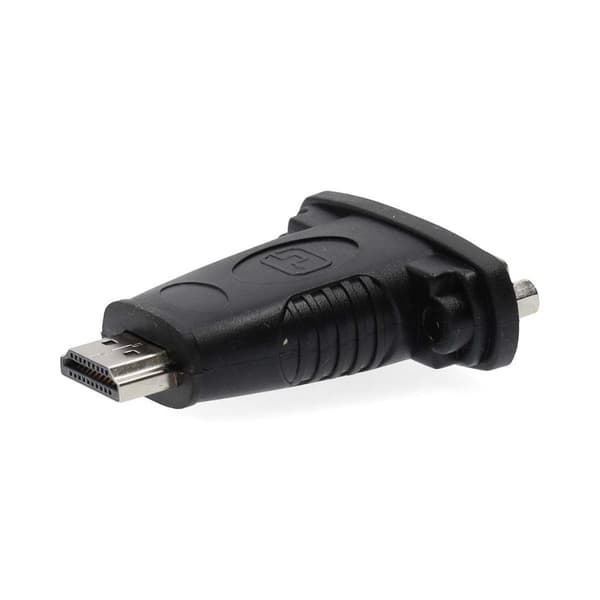 HDMI™ Adapter | HDMI ™ -kontakt | DVI-D 24+1-Pins Hun | Gull belagt | Rett | ABS | Sort | 1 stk. | Boks